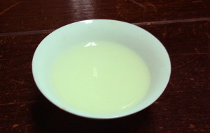 １０２１淹れ直した一煎目