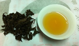 翠玉の陳年茶