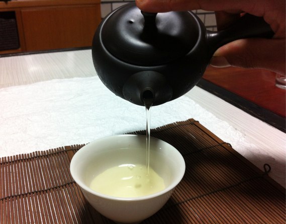 濃厚な日本茶